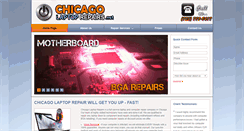 Desktop Screenshot of chicagolaptoprepairs.net